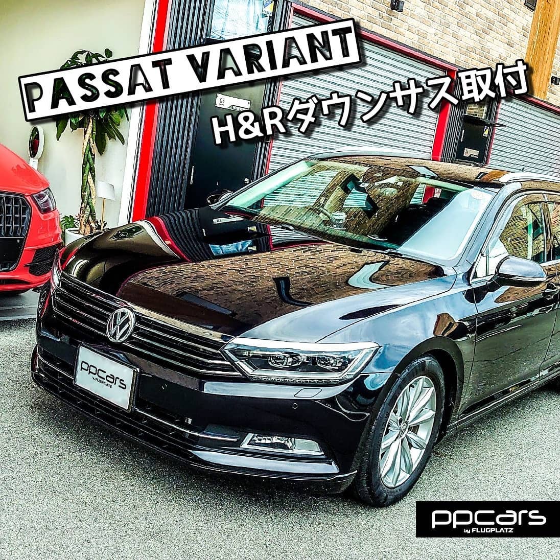 Passat (3G/B8) Variant x H&Rダウンサス