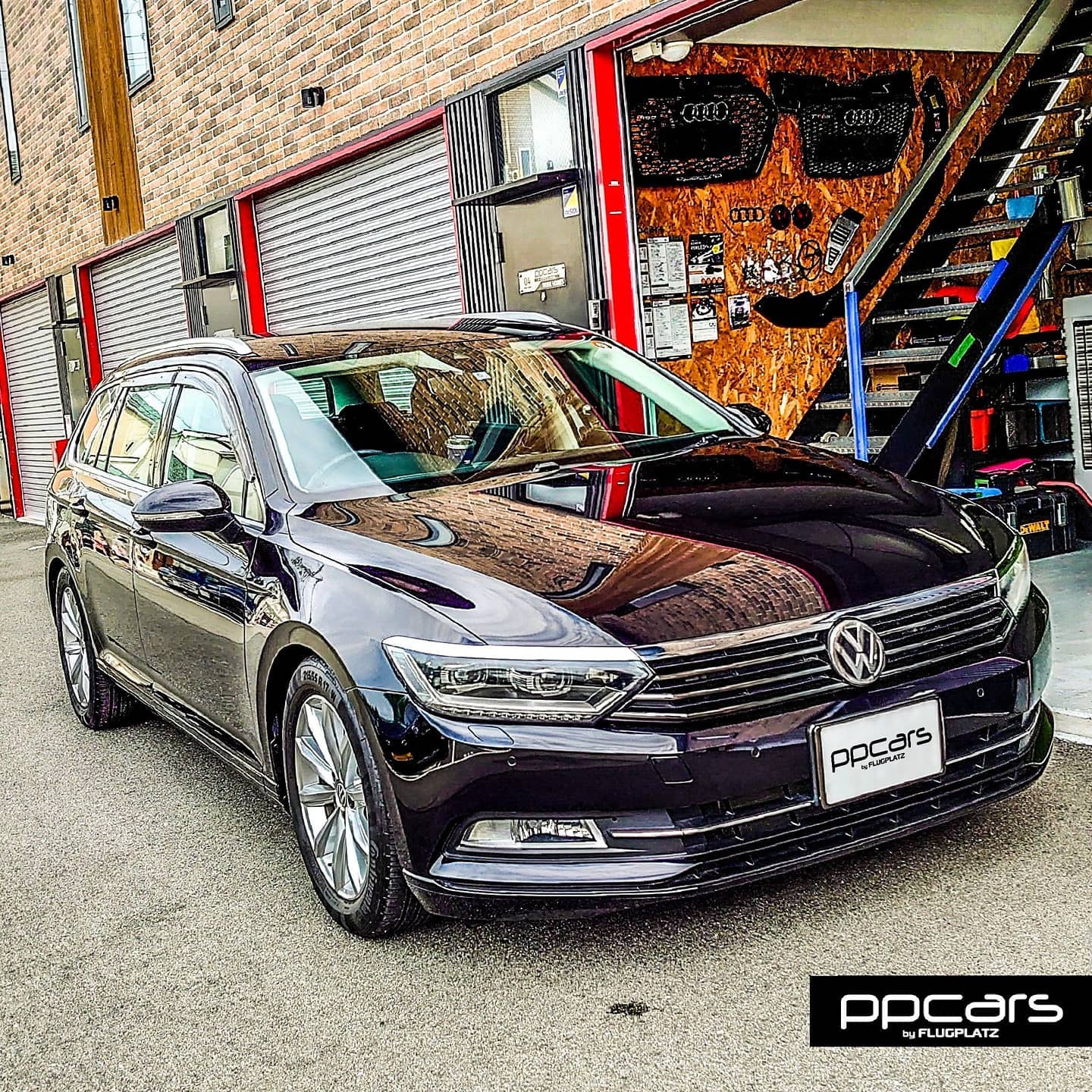 Passat (3G/B8) Variant x H&Rダウンサス