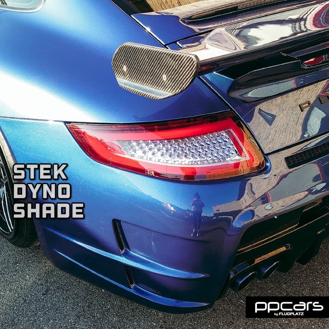 PORSCHE 997 x STEK Headlight PPF DYNO smoke