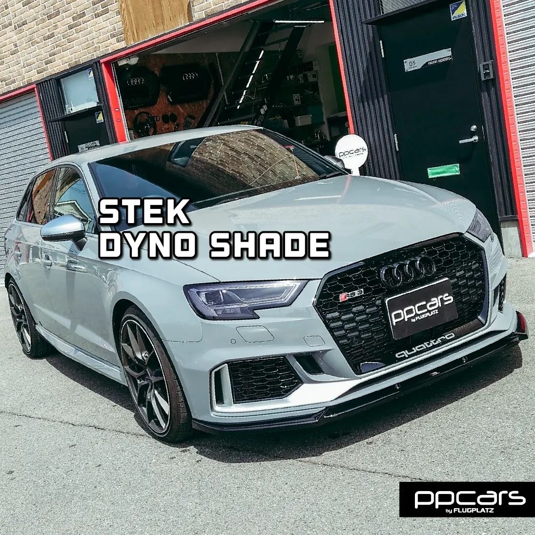 Audi RS3 (8V) Sportback x STEK Headlight PPF DYNO shade