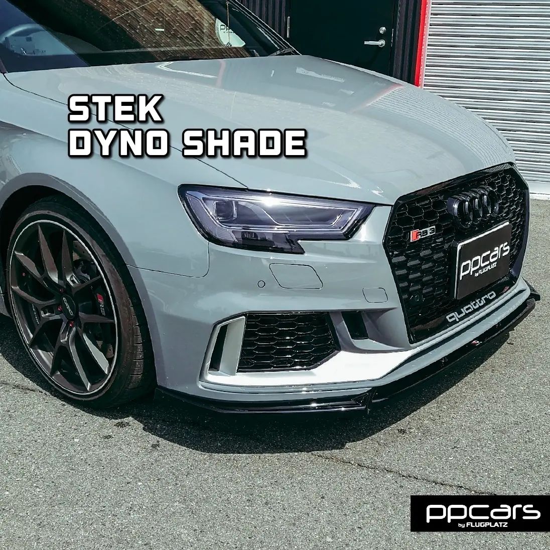 Audi RS3 (8V) Sportback x STEK Headlight PPF DYNO shade