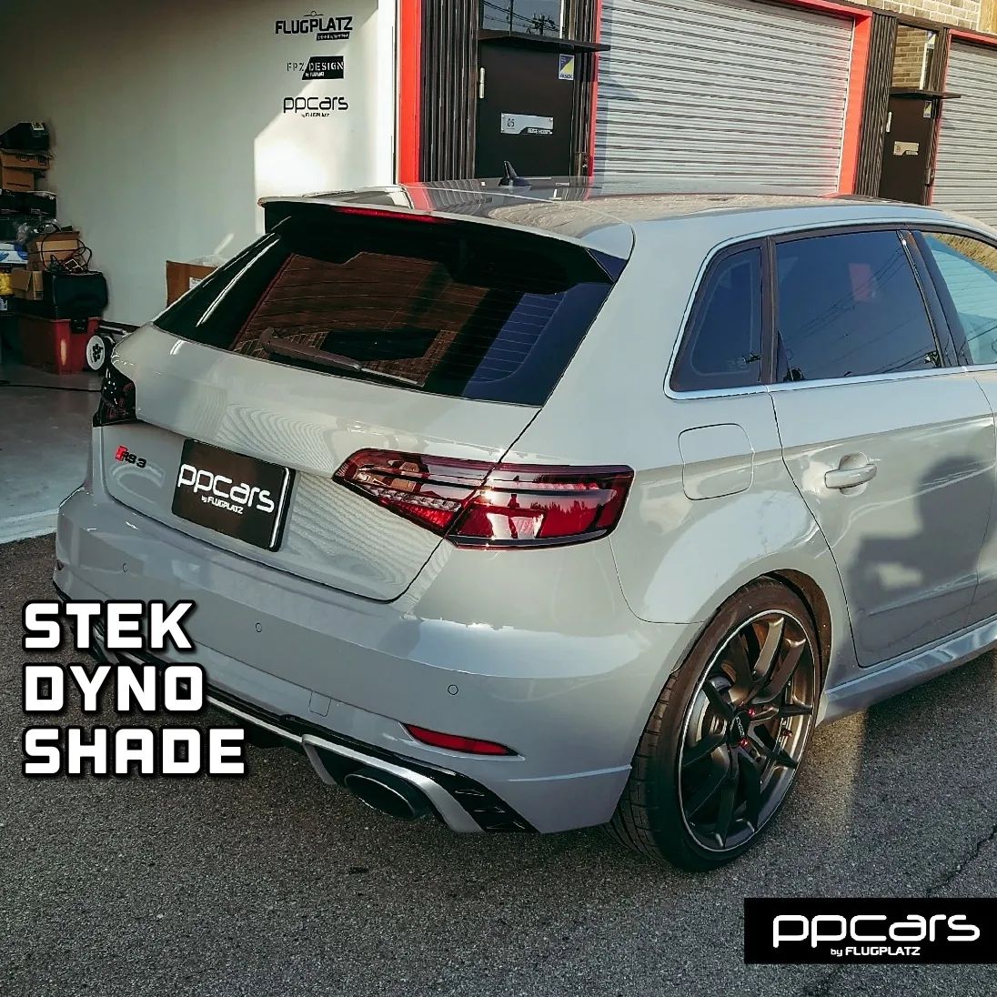 Audi RS3 (8V) Sportback x STEK Taillight PPF DYNO smoke