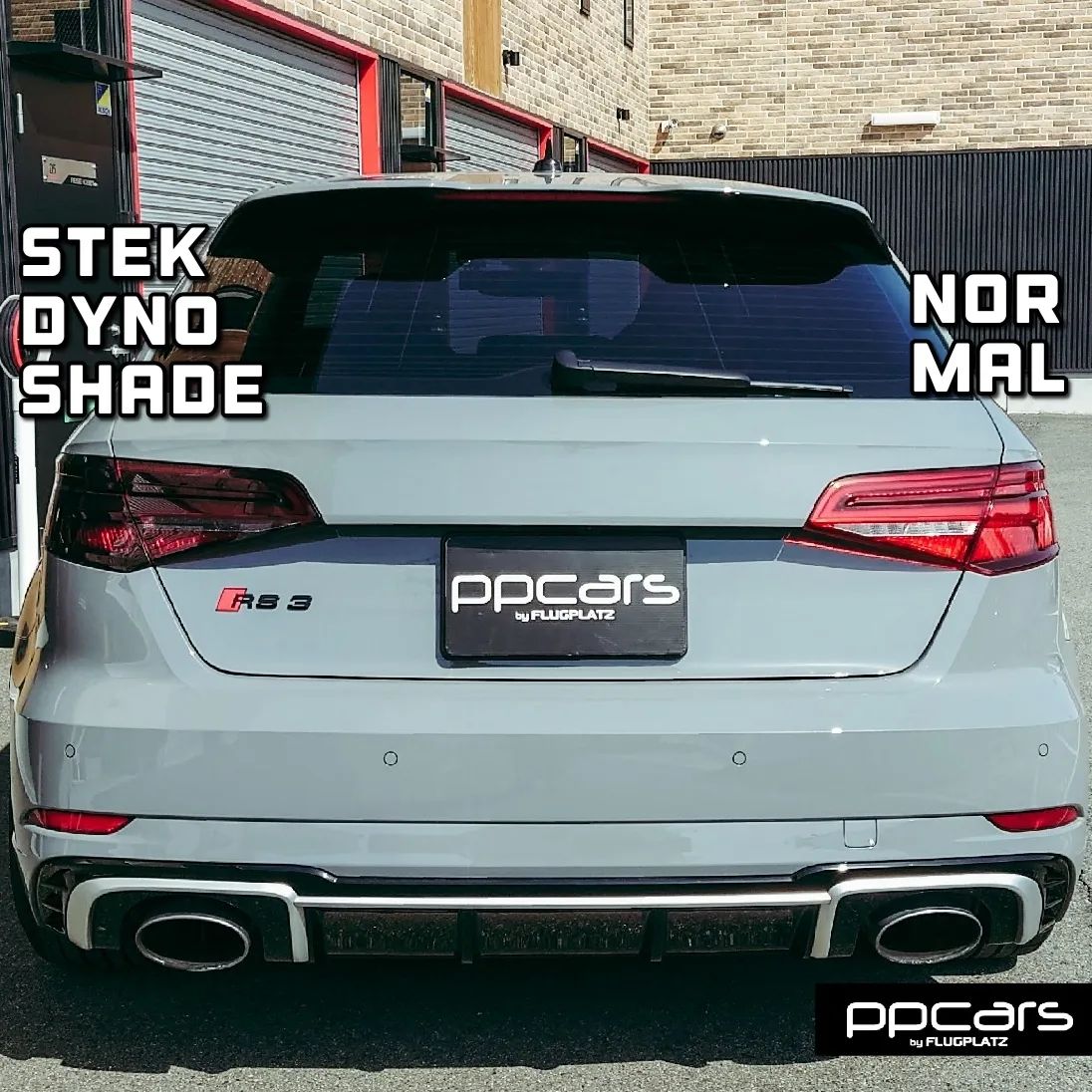 Audi RS3 (8V) Sportback x STEK Taillight PPF DYNO smoke