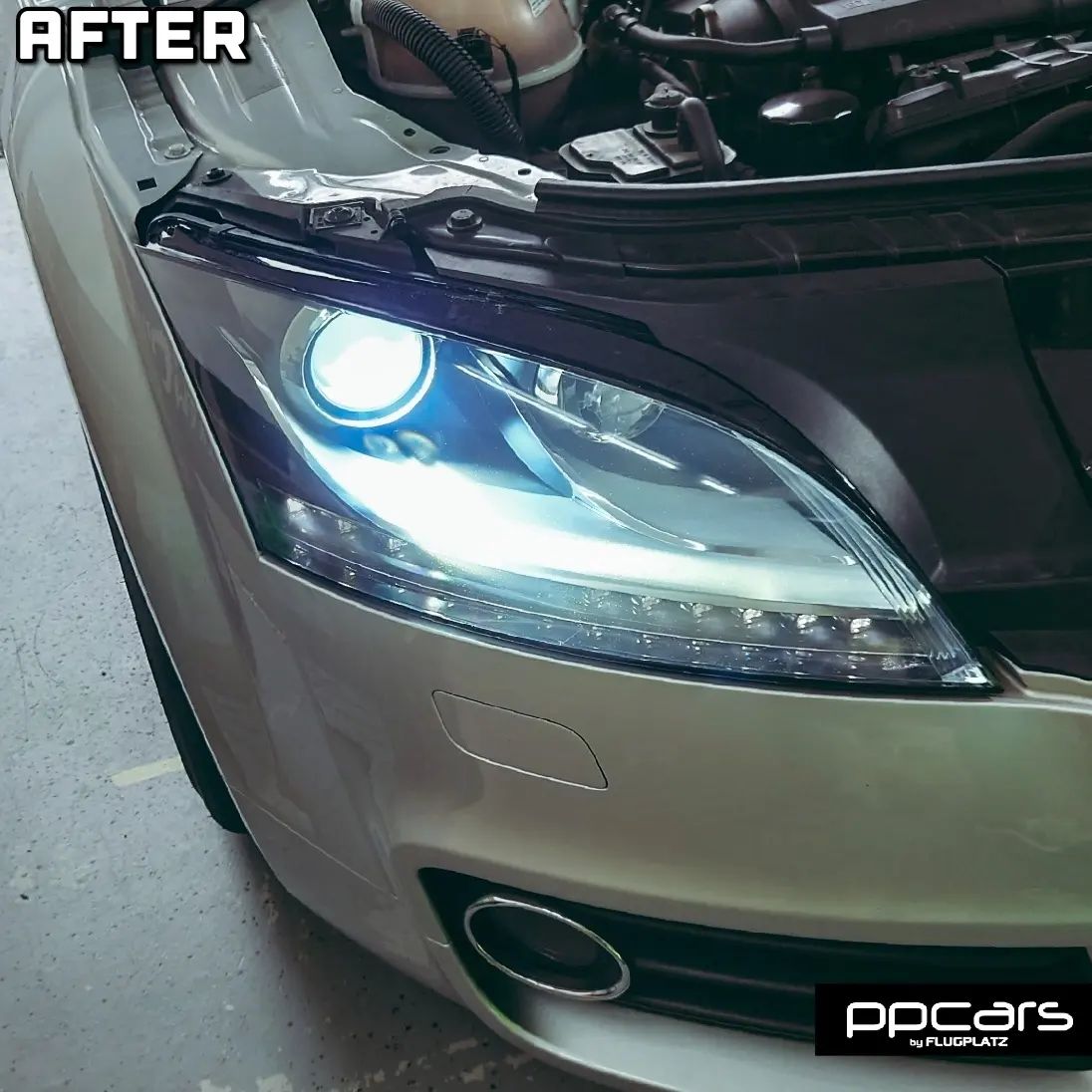 Audi TT (8J) x 至高のヘッドライトリペア & PPF & LEDバルブ
