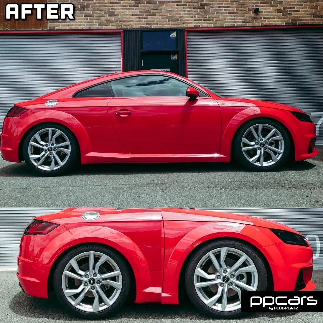 Audi TT (8S) x Eibach PRO-STREET-S車高調