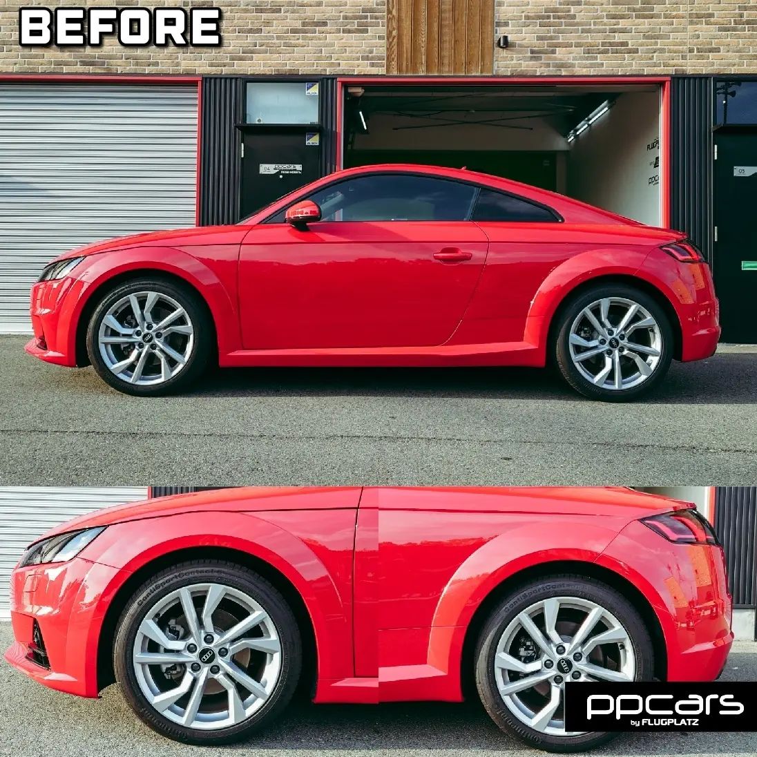 Audi TT (8S) x Eibach PRO-STREET-S車高調