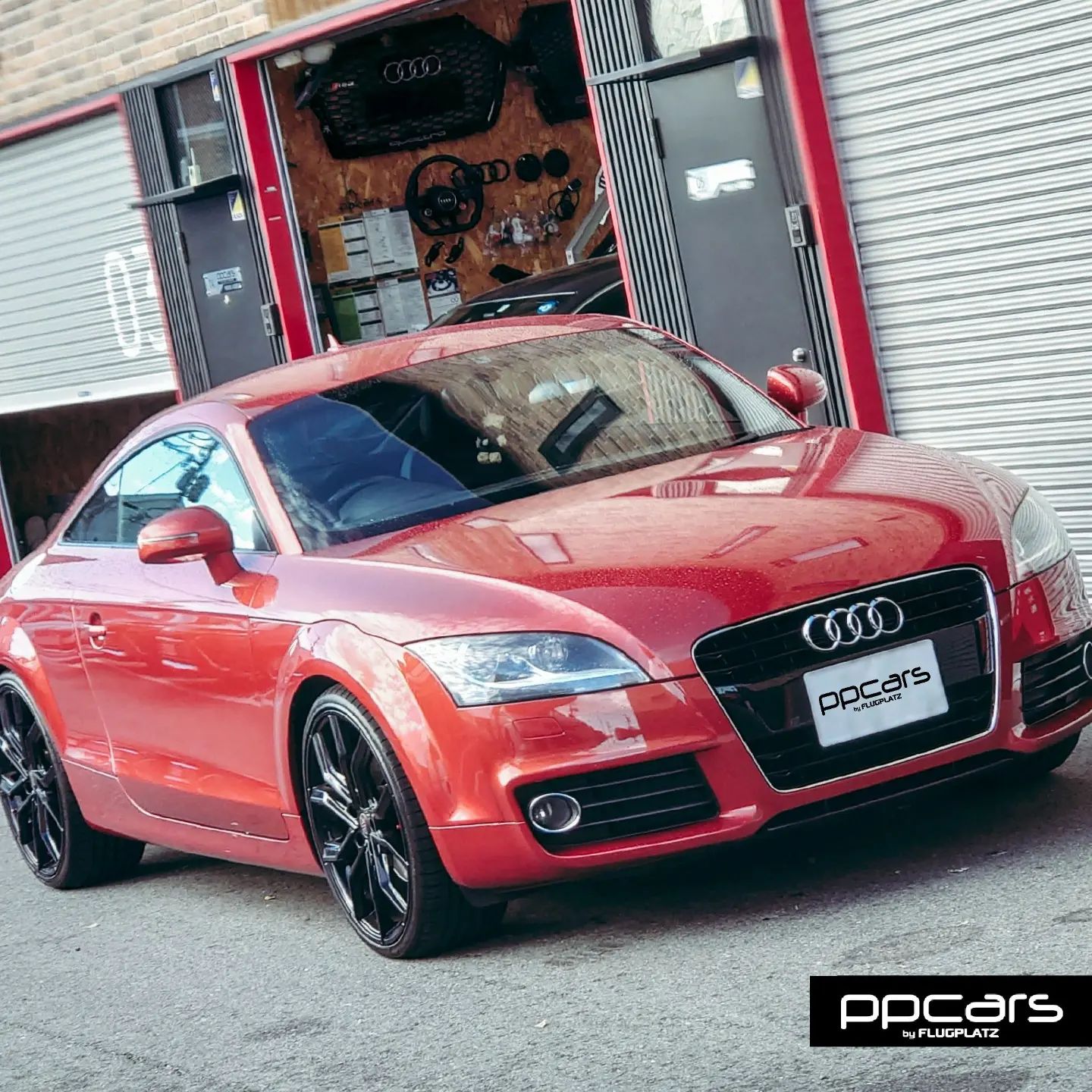 Audi TT (8J) 1.8TFSI x ワンオフマフラー x2