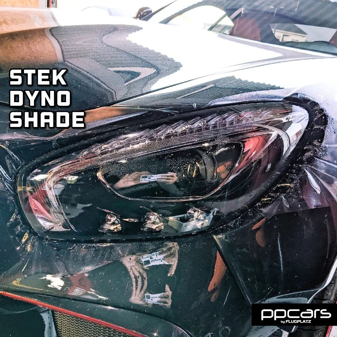 Mercedes-AMG GT(C190) x STEK Headlight PPF DYNO shade