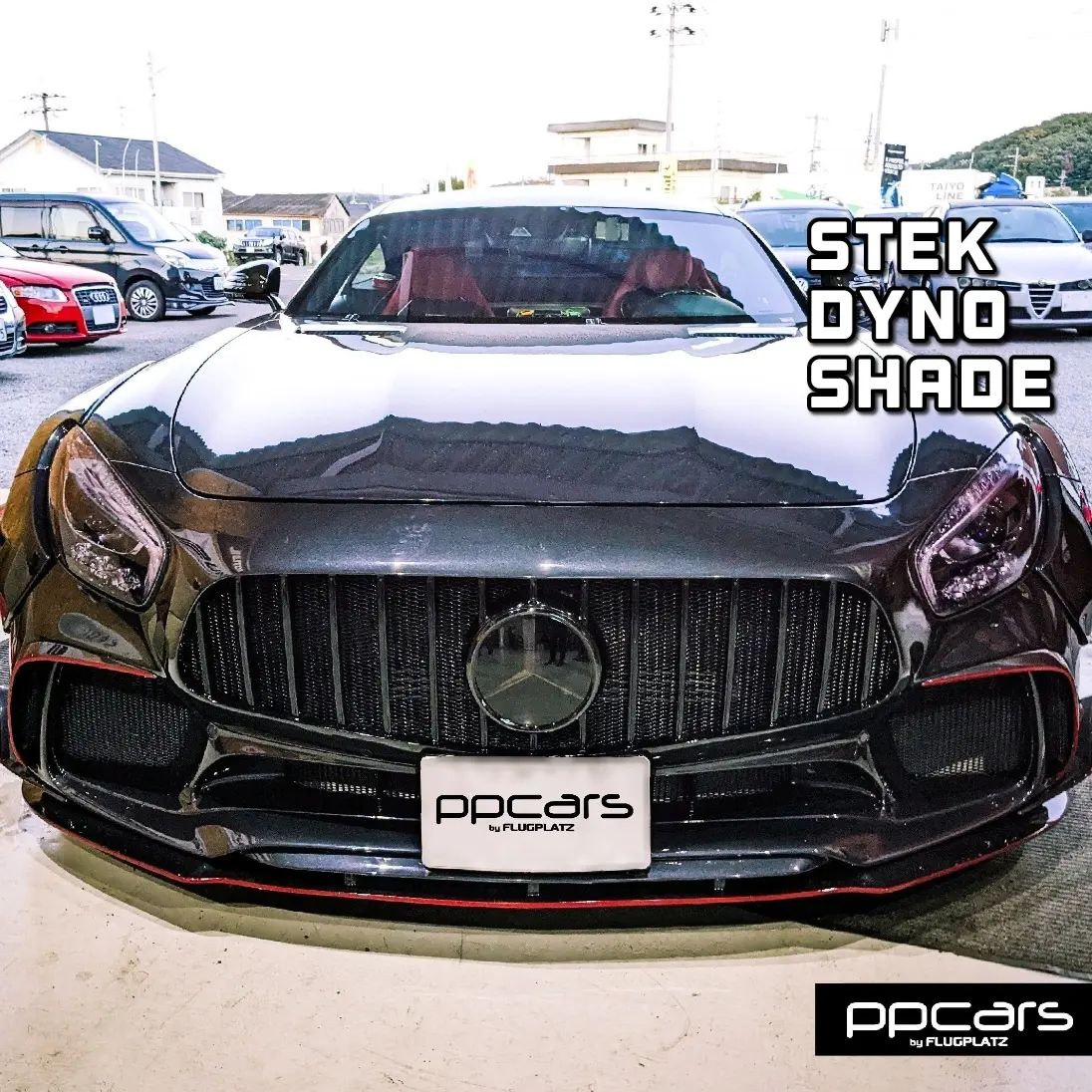 Mercedes-AMG GT(C190) x STEK Headlight PPF DYNO shade