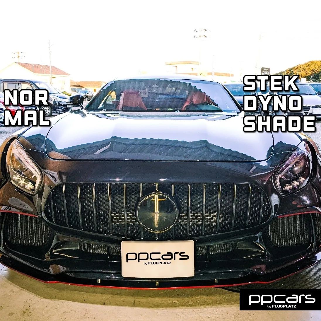 Mercedes-AMG GT(C190) x STEK Headlight PPF DYNO shade