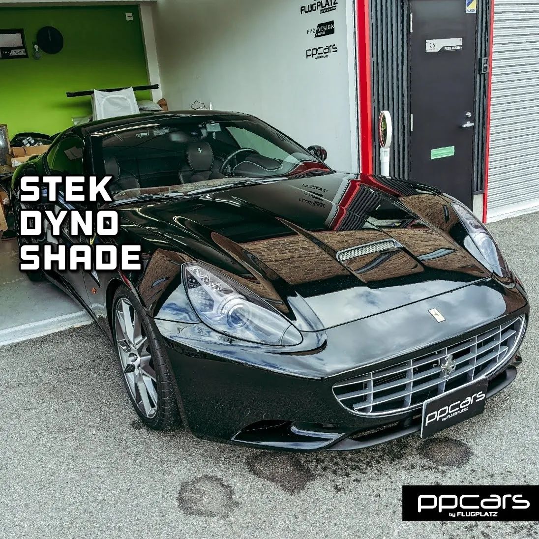 Ferrari California x STEK Headlight PPF DYNO shade