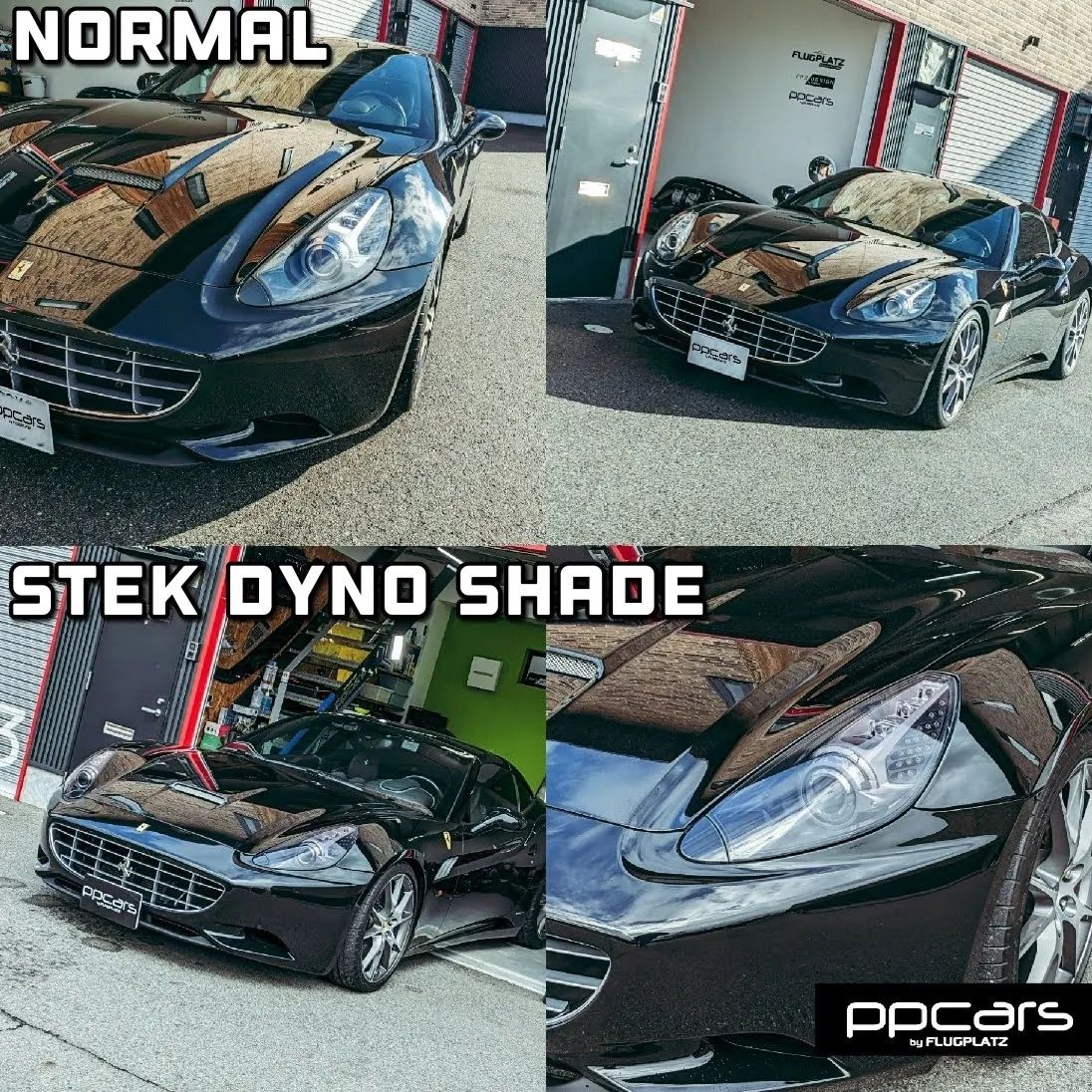 Ferrari California x STEK Headlight PPF DYNO shade