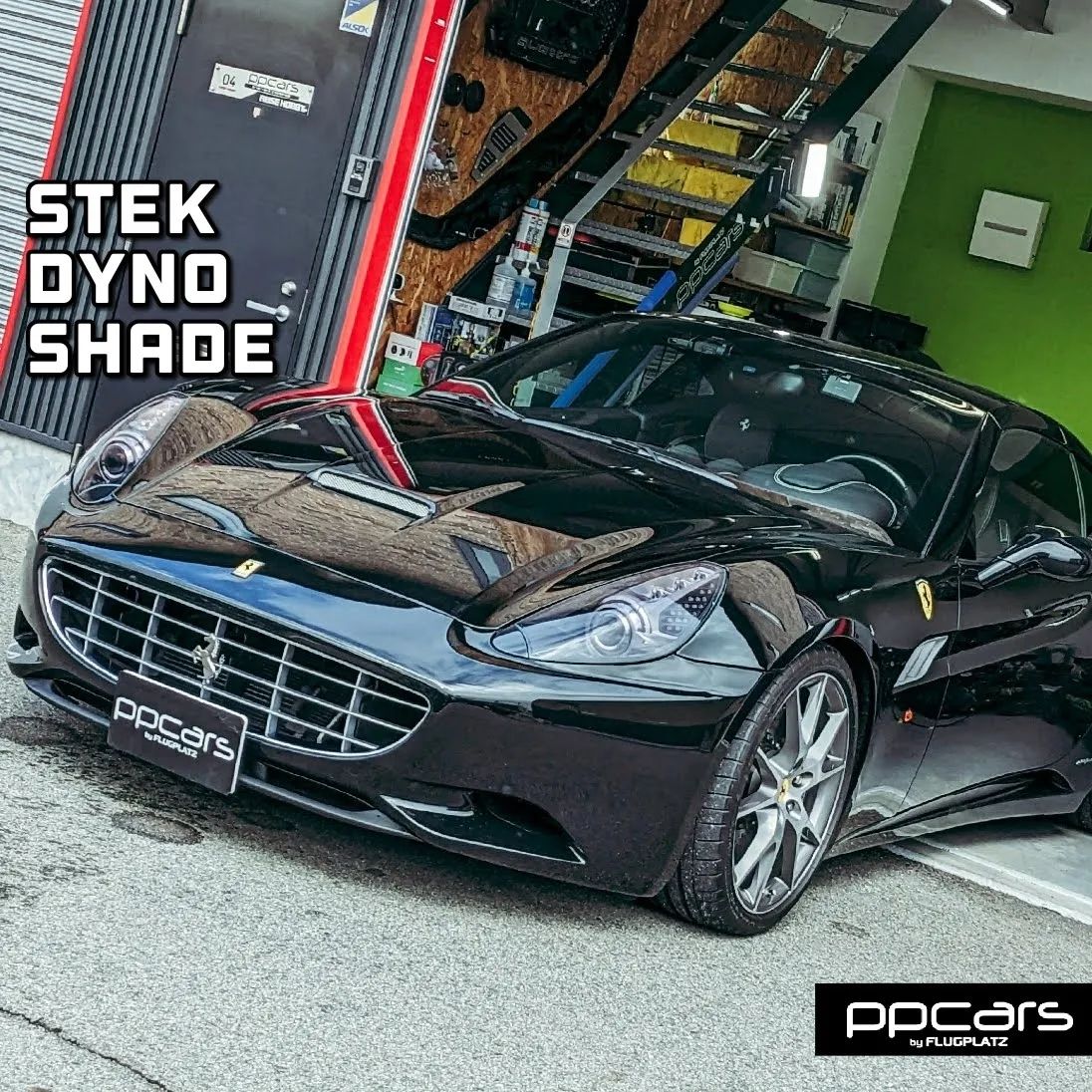 Ferrari California x STEK Headlight PPF DYNO shade