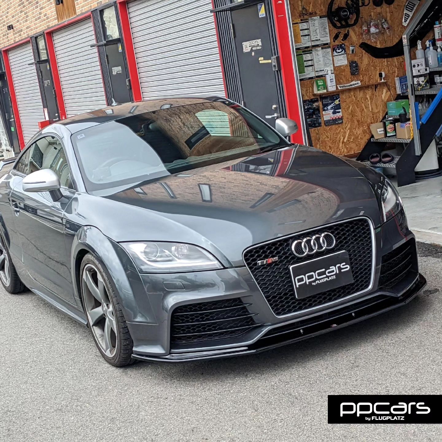 Audi TTRS(8J) Coupe x Maxton Designスポイラー