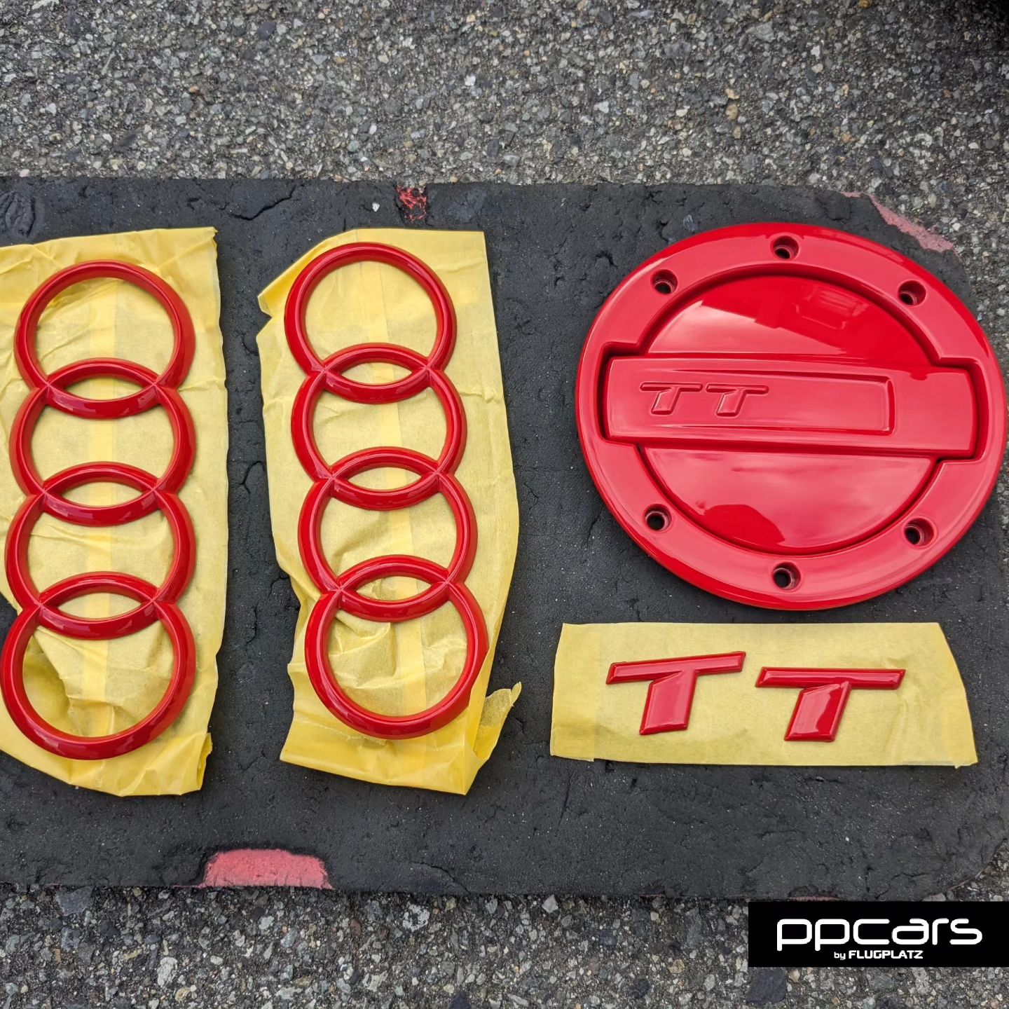 Audi TT(8S) Roadster x ワンオフ塗装&ヘッドライトPPF