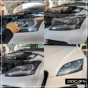 Audi TT(8J) x 至高のヘッドライトリペア,PPF (フォトギャラリー)