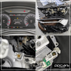 Audi A6(4A/C8/F2) Avant x ヘッドライトDRL修理 (フォトギャラリー)