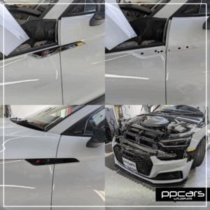Audi A5(F5/B9) Sportback x Maxton-Design フロントスポイラー,リアサイドスプリッター,ブラックエンブレム (フォトギャラリー)