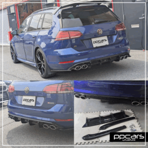 VW Golf7.5R Variant(5G) x Maxton-Design リアサイドスプリッター, リアバランス (フォトギャラリー)
