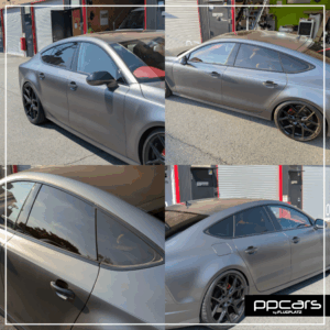 Audi A7(4G/C7) Sportback x ウインドウモール&ドアハンドルトリム ラッピング (フォトギャラリー)