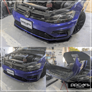 VW Golf7.5R Variant(5G) x Maxton-Design フロントスポイラー (フォトギャラリー)