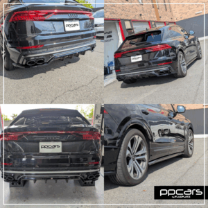 Audi Q8(4M/F1) x Maxton-Design リアディフューザー,サイドスカート (フォトギャラリー)