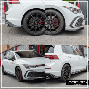 Golf8 GTI(5H) x Maxton-Design フロントスポイラー, サイドスカート, リアディフューザー (フォトギャラリー)