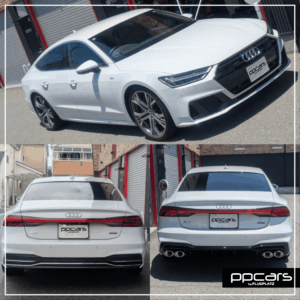 Audi A7 (4K/C8/F2) Sportback x Maxton Designリアディフューザー (フォトギャラリー)