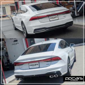 Audi A7 (4K/C8/F2) Sportback x Maxton Designリアディフューザー (フォトギャラリー)