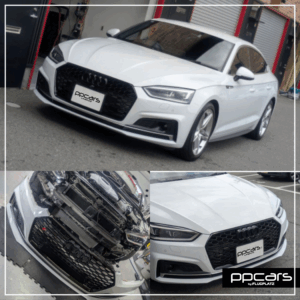Audi A5(F5/B9) Sportback x RSグリル,ブラックエンブレム,コーディング (フォトギャラリー)
