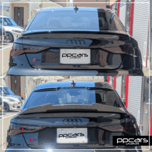Audi RS3(8V) Sportback x Maxton-Design ルーフスポイラー, カーボントランクスポイラー (フォトギャラリー)