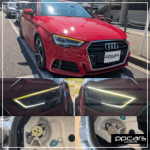 Audi A3(8V) Sportback x ヘッドライトDRL修理 (フォトギャラリー)