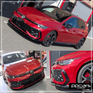 VW Golf8.5 GTI(5H) x Maxton-Design フロントスポイラー, ブラックアウト (フォトギャラリー)