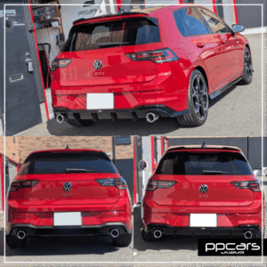 VW Golf8.5 GTI(5H) x Maxton-Design リアディフューザー (フォトギャラリー)