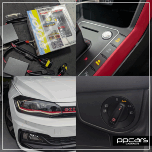 VW Polo GTI(AW) x 2色切替LEDフォグバルブ, コーディング (フォトギャラリー)