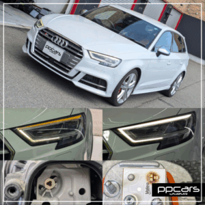 Audi S3(8V) Sportback x ヘッドライトDRL修理 (フォトギャラリー)