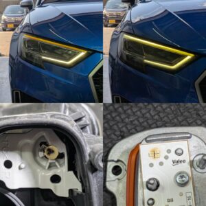 Audi RS3(8V) Sportback x スロコン, ヘッドライトDRL修理, コーディング (フォトギャラリー)