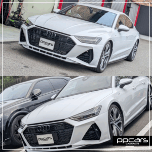 Audi A7 (4K/C8/F2) Sportback x Maxton-Design サイドスカート (フォトギャラリー)