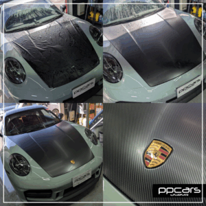 Porsche 911 Carrera (992.2) x マットカーボンプロテクションフィルム (フォトギャラリー)