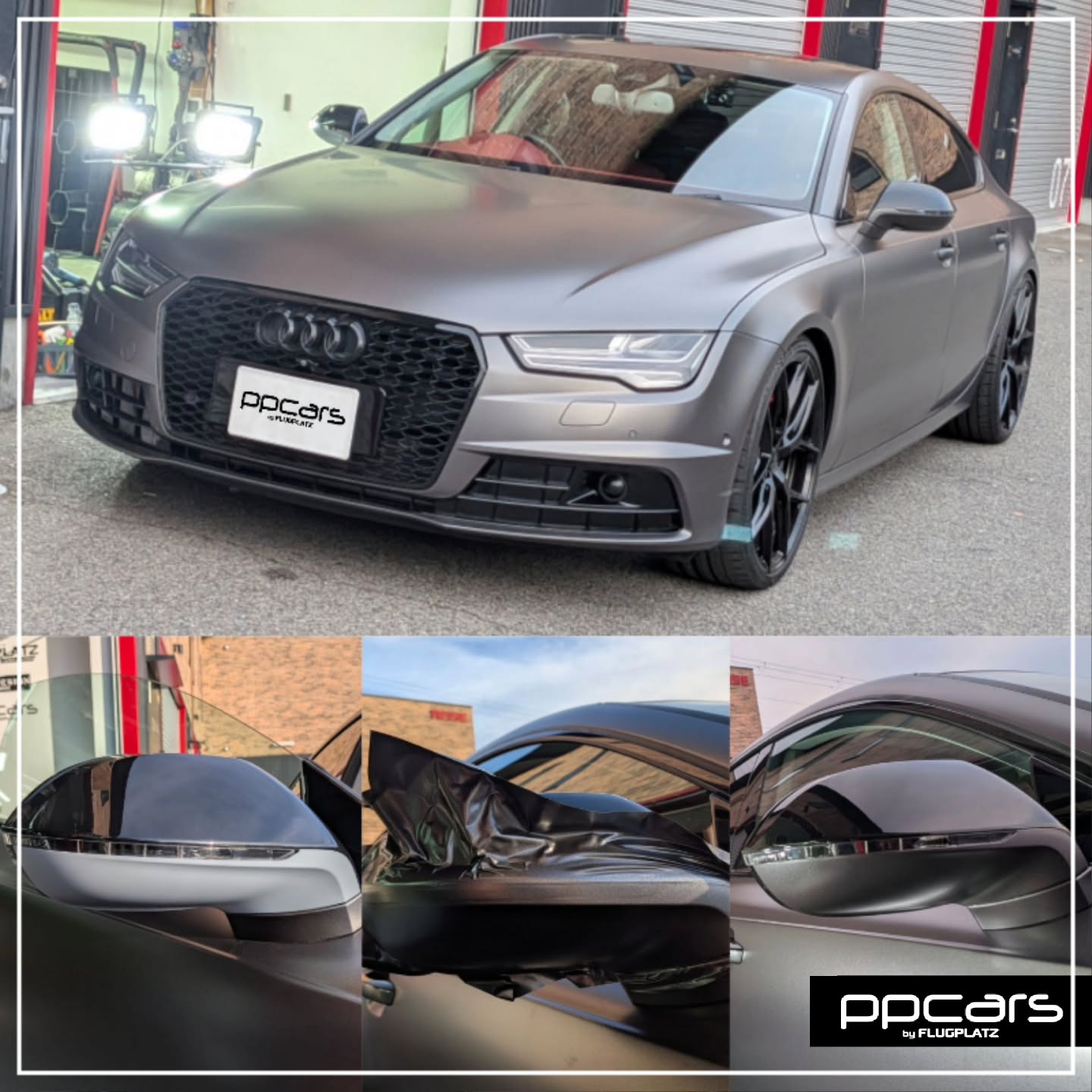 Audi A7(4G/C7) Sportback x 再ラッピング (フォトギャラリー)