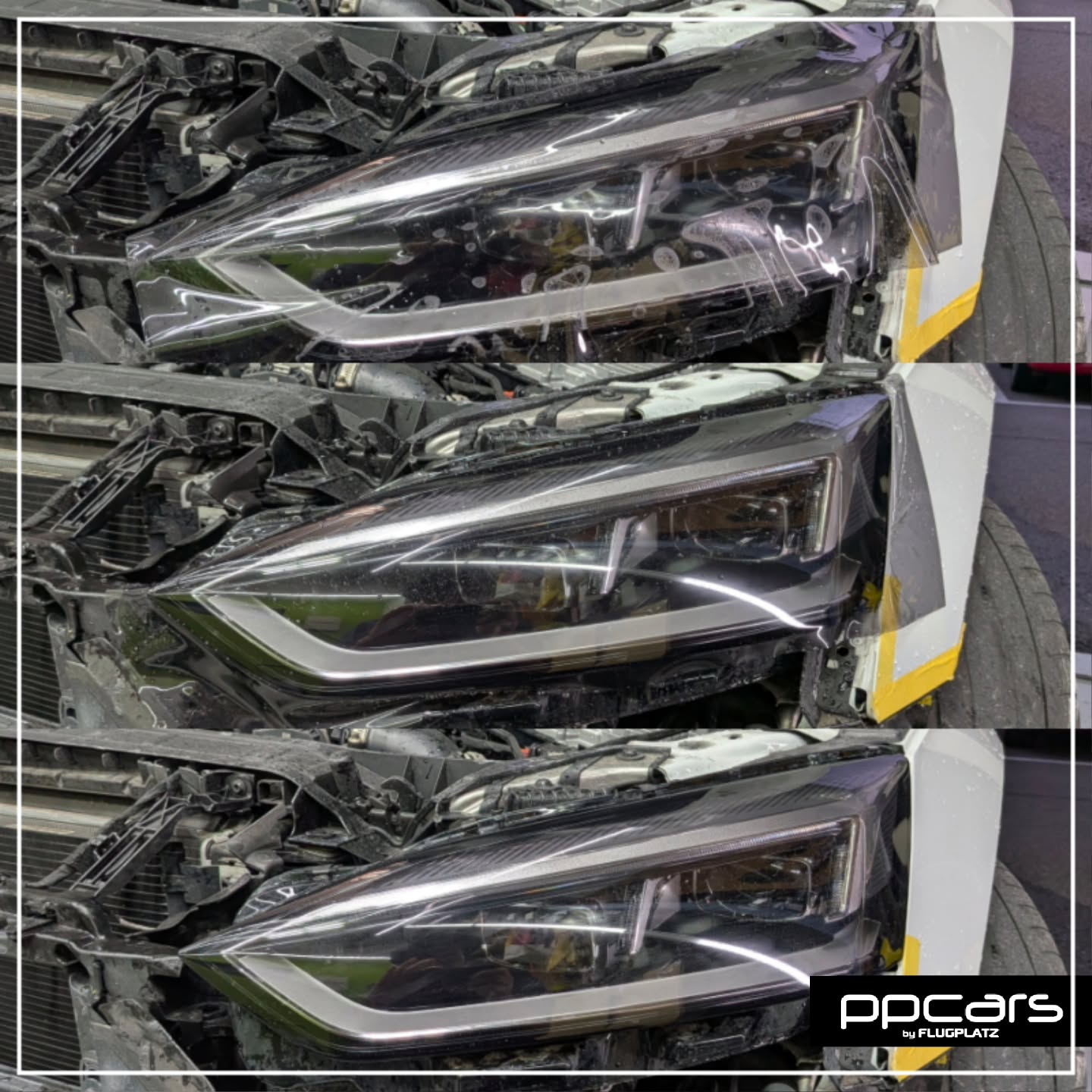 Audi S5(F5/B9) Sportback x 至高のヘッドライトリペア, ライトPPF (フォトギャラリー)