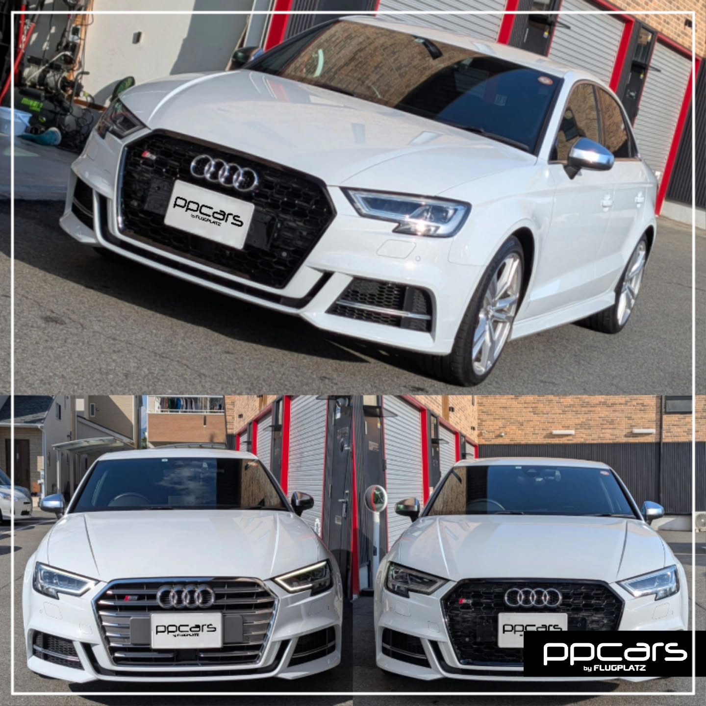 Audi S3(8V) Sedan x RSグリル (フォトギャラリー)