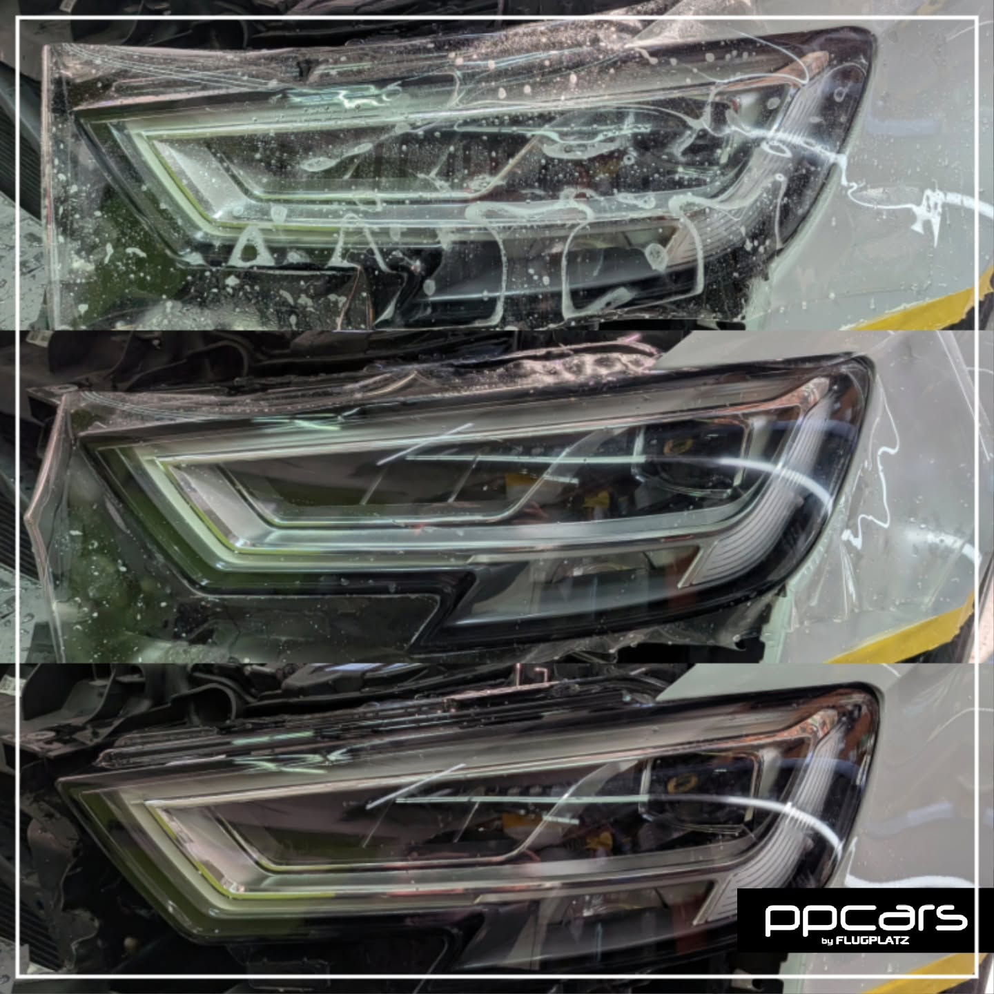 Audi S3(8V) Sedan x 至高のヘッドライトリペア (フォトギャラリー)