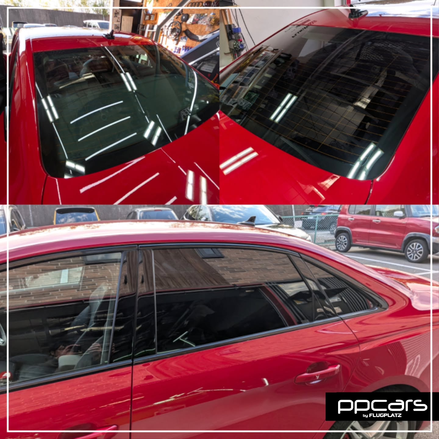 Audi A4(8W/B9) Sedan x 高機能断熱フィルム”Sylphide” (フォトギャラリー)