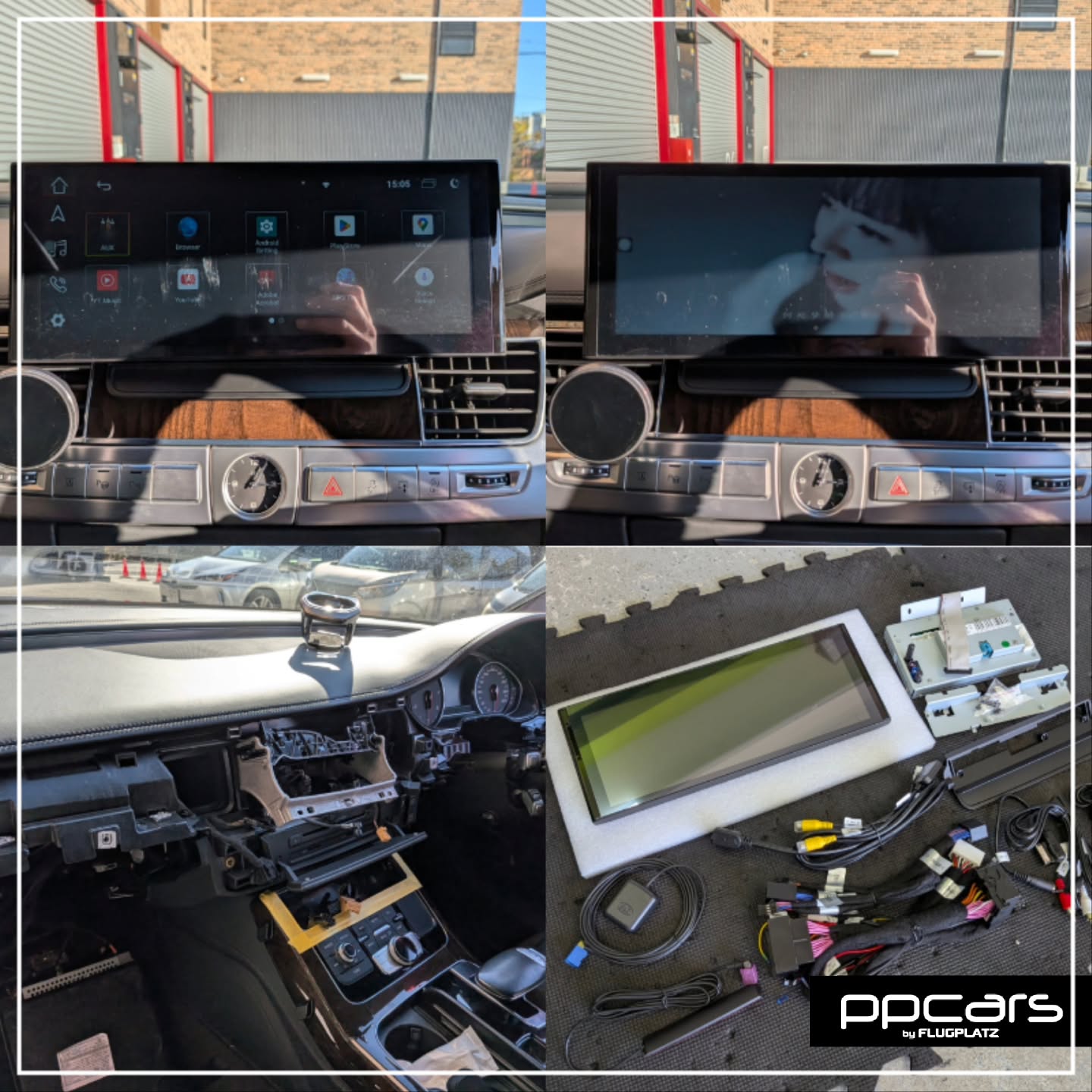 Audi A8(D4) x FPZdesign Android搭載 “Premium Entertainment System” (フォトギャラリー)□