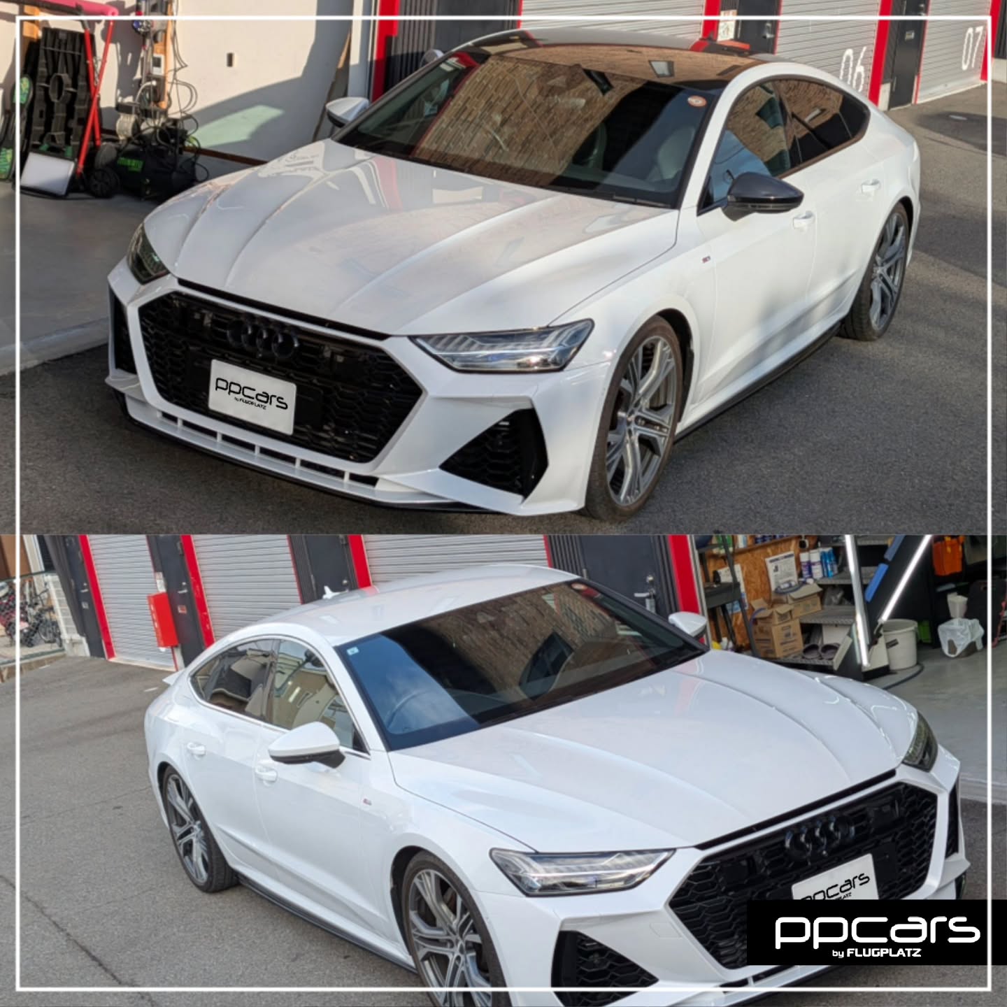 Audi A7 (4K/C8/F2) Sportback x ルーフカーボンプロテクションフィルム (フォトギャラリー)