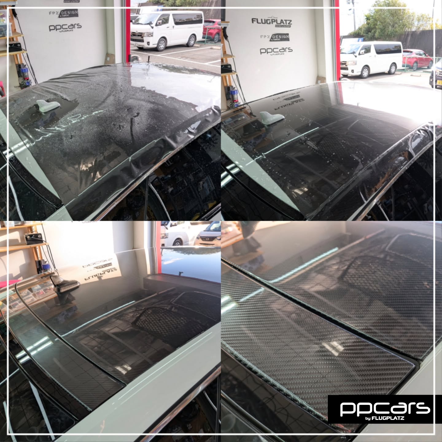 Audi A7 (4K/C8/F2) Sportback x ルーフカーボンプロテクションフィルム (フォトギャラリー)