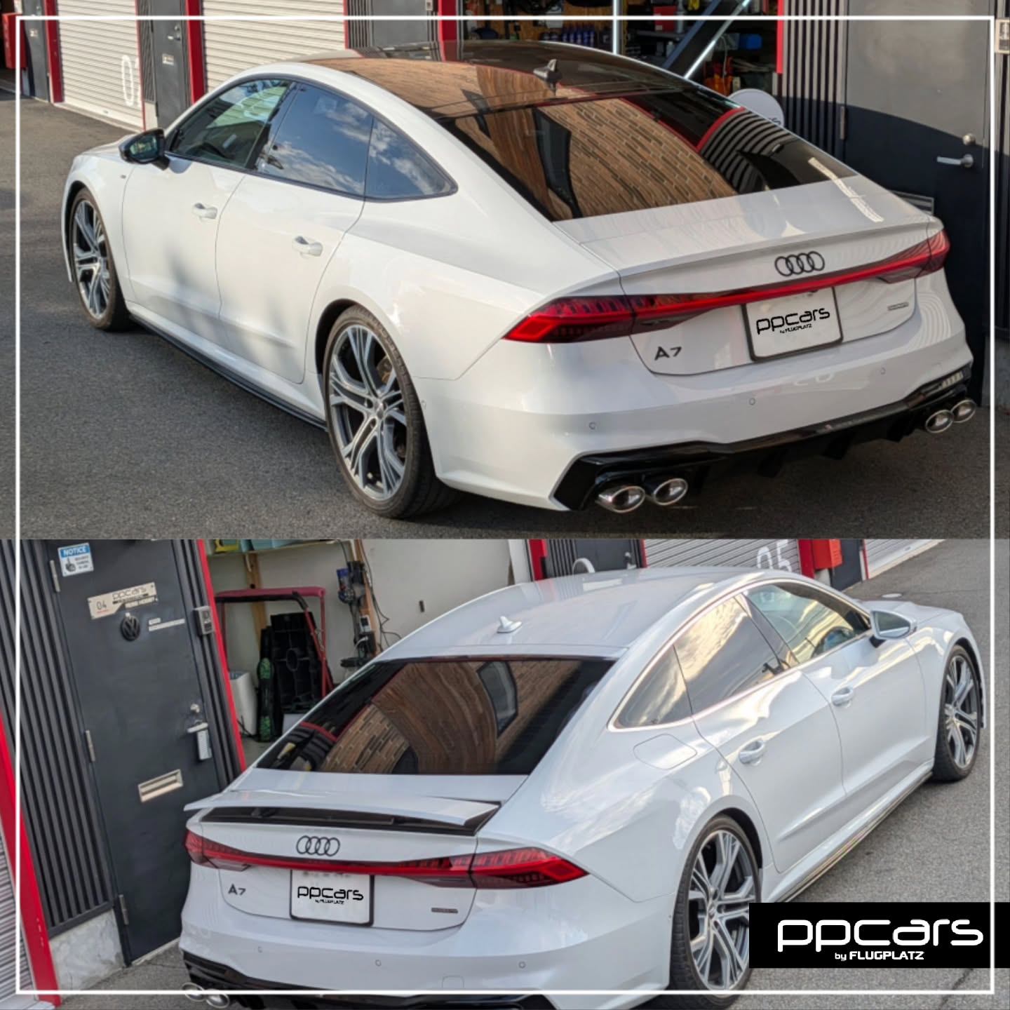 Audi A7 (4K/C8/F2) Sportback x ルーフカーボンプロテクションフィルム (フォトギャラリー)