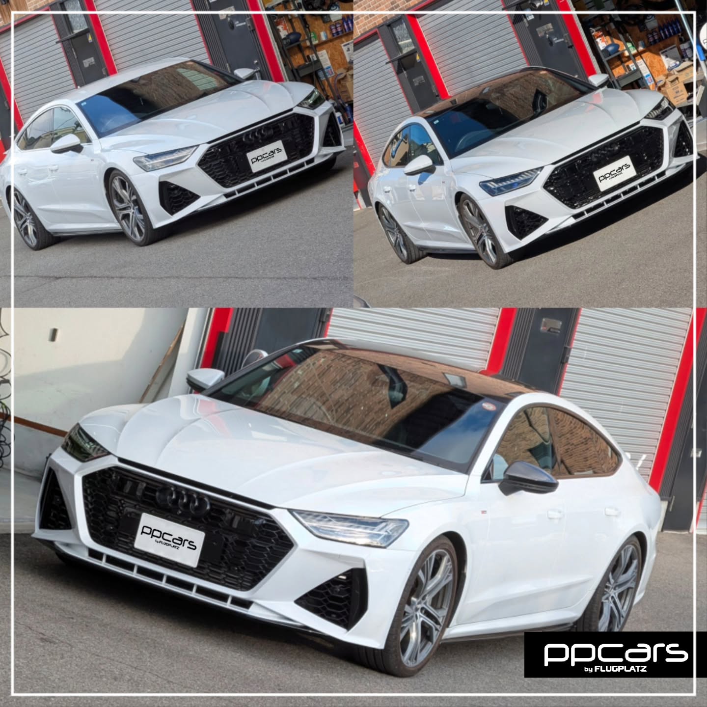 Audi A7 (4K/C8/F2) Sportback x ドアミラー カーボンプロテクションフィルム (フォトギャラリー)