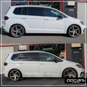 VW Touran(5T) x KW 車高調キット (フォトギャラリー)